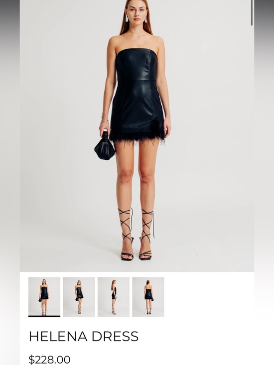 Torn by Ronny Kobo Dresses & Skirts - Ronny Kobo Helena Strapless Black Mini Dress NWT